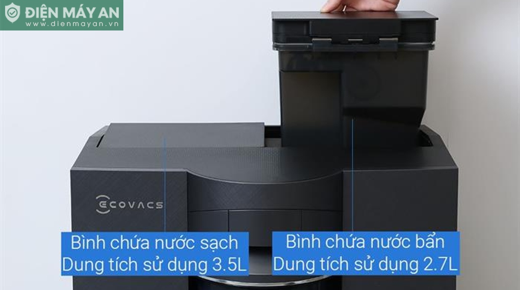 Robot hút bụi lau nhà Ecovacs X12 OMNICYCLONE